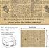 JarThenaAMCS 12 Sheet Vintage Newspaper Wrapping Paper -Not Roll- Retro Gift Wrap Paper Folded Flat Art Paper for DIY Crafts Gift Wrapping, 19.7 x 27.6 Inch