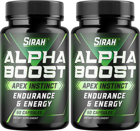 Testosterone Booster for Men - Male Enhancing Supplement for Endurance, Drive, Strength, Size, Libido - 120 Pills