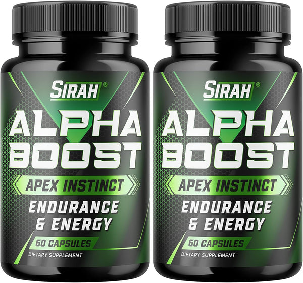 Testosterone Booster for Men - Male Enhancing Supplement for Endurance, Drive, Strength, Size, Libido - 120 Pills