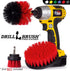 Outdoor Cleaning Supplies - Stiff Bristle Scrubber Kit, Fountain, Concrete, Stone, Brick, Patio, Deck Brushes