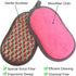 Multi-Purpose Scrub Sponges for Kitchen, Non-Scratch Double-Side Microfiber Sponge with Heavy Duty Scouring Power (Pack