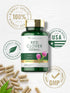 Carlyle Red Clover Capsules 1200mg | 200 Count | Non-GMO, Gluten Free | Trifolium Pratense Extract Supplement