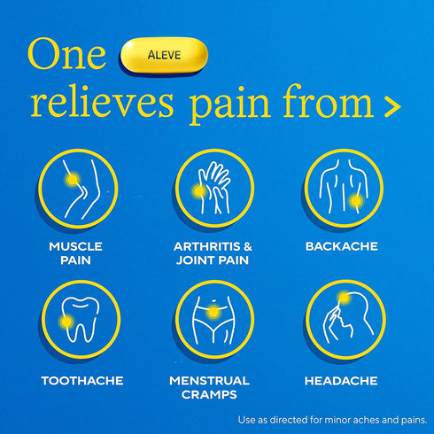 Aleve Gelcaps with Easy Open Arthritis Cap - Naproxen Sodium for Arthritis Pain Relief, 160 Count