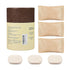 Nune Foaming Hand Soap Tablet Refills - 6 Pack - 48 fl oz total, Natural Moisturizing Coconut & Vanilla Foaming Soap
