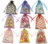 Stratalife 100PCS Organza Bags 4x6 Mesh with Drawstring - Small Sheer Jewelry Pouches for Wedding Return Gifts (Mixed