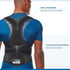 Back Brace Posture Corrector for Men and Women, Adjustable Support for Upper and Lower Back Pain Relief, Muscle Memory