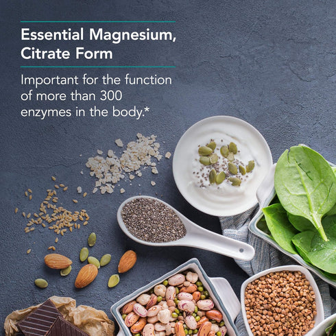 Nutricology Magnesium Citrate Supplement, 170mg, Bone & Stress Support, 90 Vegetarian Capsules