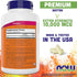 NOW Foods Extra Strength Biotin 10000mcg / 10 mg - 200 Veg Capsules for Hair, Skin, Nail, Vegetarian