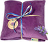 KOYA Naturals Soft Velvet Flax Seed Pillow with Lavender - Microwavable Heating Pad for Neck, Muscle, Joint Pain