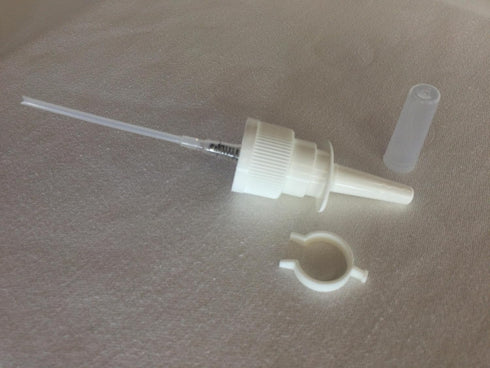 Snoot! 6-Pack 1 oz Nasal Spray Bottle Mist Sprayer, Refillable Amber Glass Atomizer