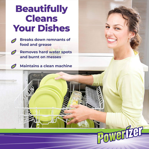 Powerizer Complete Pods - Multipurpose Cleaning Pod, Plant-Based Laundry and Dishwasher Pods, 42 Pods