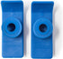 1 Pair Durable Dark Blue Ski Glides for Drive Walkers