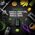 Omega 3 Fish Oil 2000mg, 800mg EPA, 600mg DHA - Burpless, Non-GMO, 120 Softgels for Joint and Heart Support