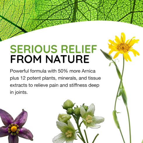 T-Relief Extra Strength Arthritis Cream, Arnica +12 Natural Medicines for Soreness & Stiffness, 3 oz