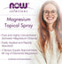 NOW Foods Magnesium Topical Spray - Highly Concentrated, 8 Fl Oz from Ancient Zechstein Seabed