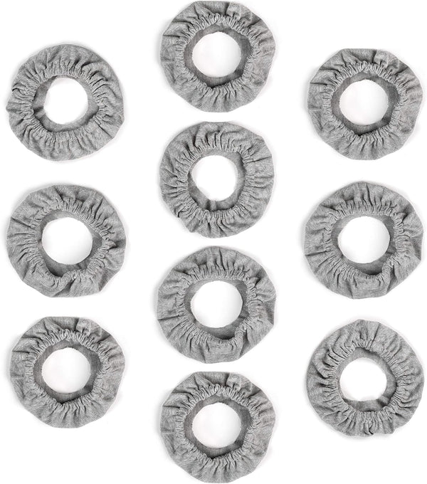 10 Pack Cpap Mask Liners, Ultra Soft Cotton Covers to Reduce Air Leaks, Washable with Laundry Bag (10 Count)