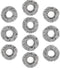 10 Pack Cpap Mask Liners, Ultra Soft Cotton Covers to Reduce Air Leaks, Washable with Laundry Bag (10 Count)
