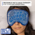 Thrive Hot & Cold Gel Beads Eye Mask - Midnight 1 Count, Adjustable Strap & Flexible Gel Insert, Cooling Sleep Mask &