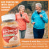Sugar Free Vitamin C + D3 + Zinc Gummies for Adults 50+, 9 in 1 Immune Defense Supplement with Elderberry, Echinacea