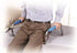 Secure Stand Assist Rail for Elderly with Padded Grab Bar Handles - Chair & Couch Lift Assist Standing Support