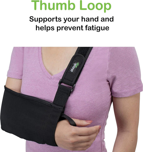 Arm Sling Sport (Small/Youth), Lightweight Medical Sling for Shoulder, Elbow, Wrist Injury