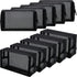 Frienda 10 Pieces Mesh Makeup Bag - Portable Black Mesh Cosmetic Zipper Pouch for Travel