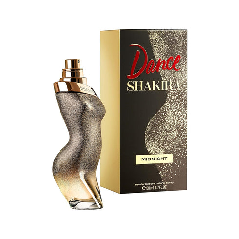 Shakira Dance Midnight Perfume for Women - Long Lasting Floral Gourmand Notes - 1.7 Fl Oz