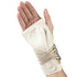 OTC Wrist Splint, Medium Right Hand, Canvas, Prop-Up Lacing for Carpal Tunnel Relief, White