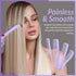 Mars Wellness 4 Piece Professional Comb Set in Lavender - Fine Pro Tail Combs for Men and Women
