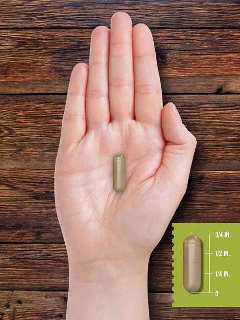 Carlyle Grass Fed Beef Pancreas, 550mg, 200 Capsules, Desiccated Pasture Raised Bovine Supplement