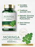 Carlyle Moringa Oleifera | 180 Non-GMO Capsules | Complete Green Superfood from Moringa Leaf Powder