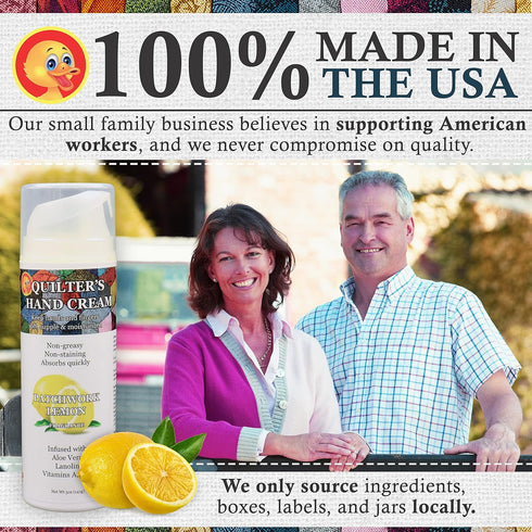 Quilter's Hand Cream, Dove White Unscented 5 Oz for Quilters by Original Udder Balm