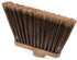 SPARTA Plastic Broom Head, Angled, Flagged for Small Debris, Indoor/Outdoor, 12 Inches, Brown