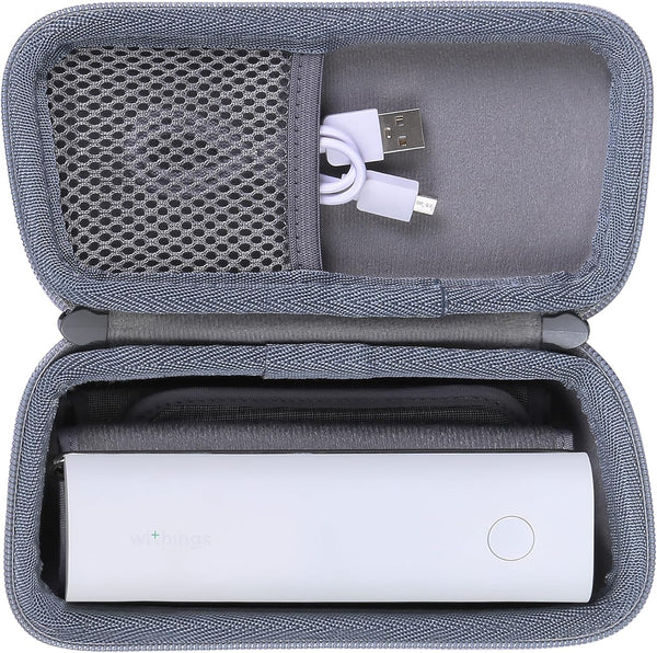 Aenllosi Hard Carrying Case for Withings BPM Connect Wi-Fi Smart Blood Pressure Monitor (Case Only)