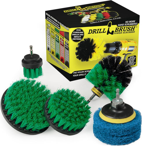 Kitchen - Drill Brush - Cleaning Supplies - Scrub Pads - Kitchen
