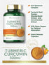 Carlyle Turmeric Curcumin with Bioperine | 500 mg | 180 Powder Capsules | Non-GMO, Gluten Free