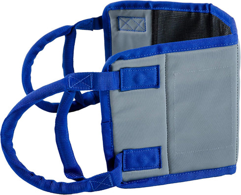 Patient Aid Transfer Sling - Heavy Duty Hoist Gait Belt Harness Device, 400lb Capacity, Padded Handles, 8" x 23.5"