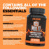 Huge Multi Multivitamin for Men - High-Performance All-in-One Formula for Athletes, 120 Capsules