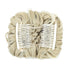 SWACC Short Messy Curly Dish Hair Bun Extension, Easy Stretch Combs, Clip in Ponytail, Beige/Blonde Mixed-24T613#