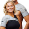 ZENKEYZ Rotator Cuff Shoulder Brace, Neoprene Compression Sleeve Support, Adjustable Arm Sling, Gray