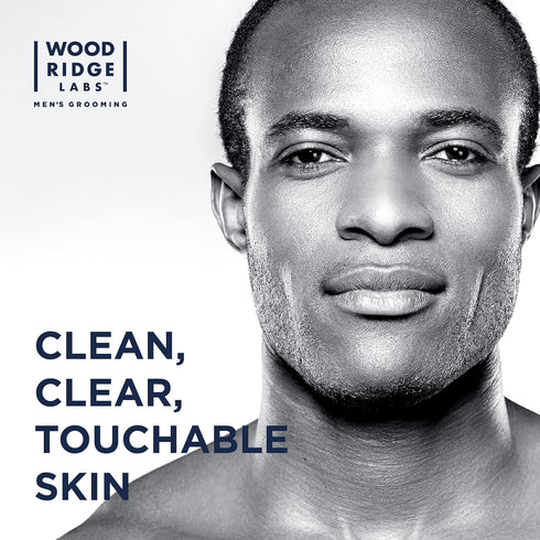 Wooridge Labs Men's Grooming Facial Moisturizer with Vitamin E & Niacinamide, Lightweight Hydration (8 oz)