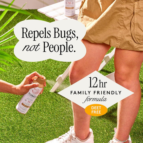 DEET-Free Insect Repellent, 12 Hour Protection, DEET Alternative, Fragrance Free