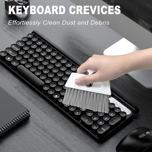 NBGYTECH Set Set Mini Dustpan Brush Small Dustpan Broom Combo for Table Mini Dust pan with Brush Tiny Cleaning Sweeper