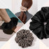 Scrunchies Hair Ties for Women - Big Silk Satin Scrunchie in Giant Purple, Cute Jumbo Hair Accessories