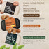 O NATURALS 100% Natural Bar Soap Gift Set, Organic Ingredients & Essential Oils, 6PC Black Soap Collection