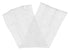Salux Super Hard Nylon Japanese Beauty Skin Bath Wash Cloth/Towel, White