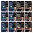 ODB for MEN Charcoal Essence Sheet Mask, 12 PK Hydrating Aloe & Purifying Vitamin for Men's Skin Care