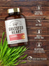 Carlyle Grass Fed Beef Heart Supplement | 3200mg | 200 Count | Desiccated Pasture Raised Bovine Capsules, Non-GMO