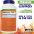 NOW Foods Cordyceps 750mg 200 Veg Caps - Organic Cordycep Sinensis Mycelium Mushroom in Non-Organic Capsules - Vegan,