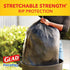 Glad Trash Bags - ForceFlex Large Garbage Bags, 30 Gallon Black Trash Bag, 68 Count (Package May Vary)